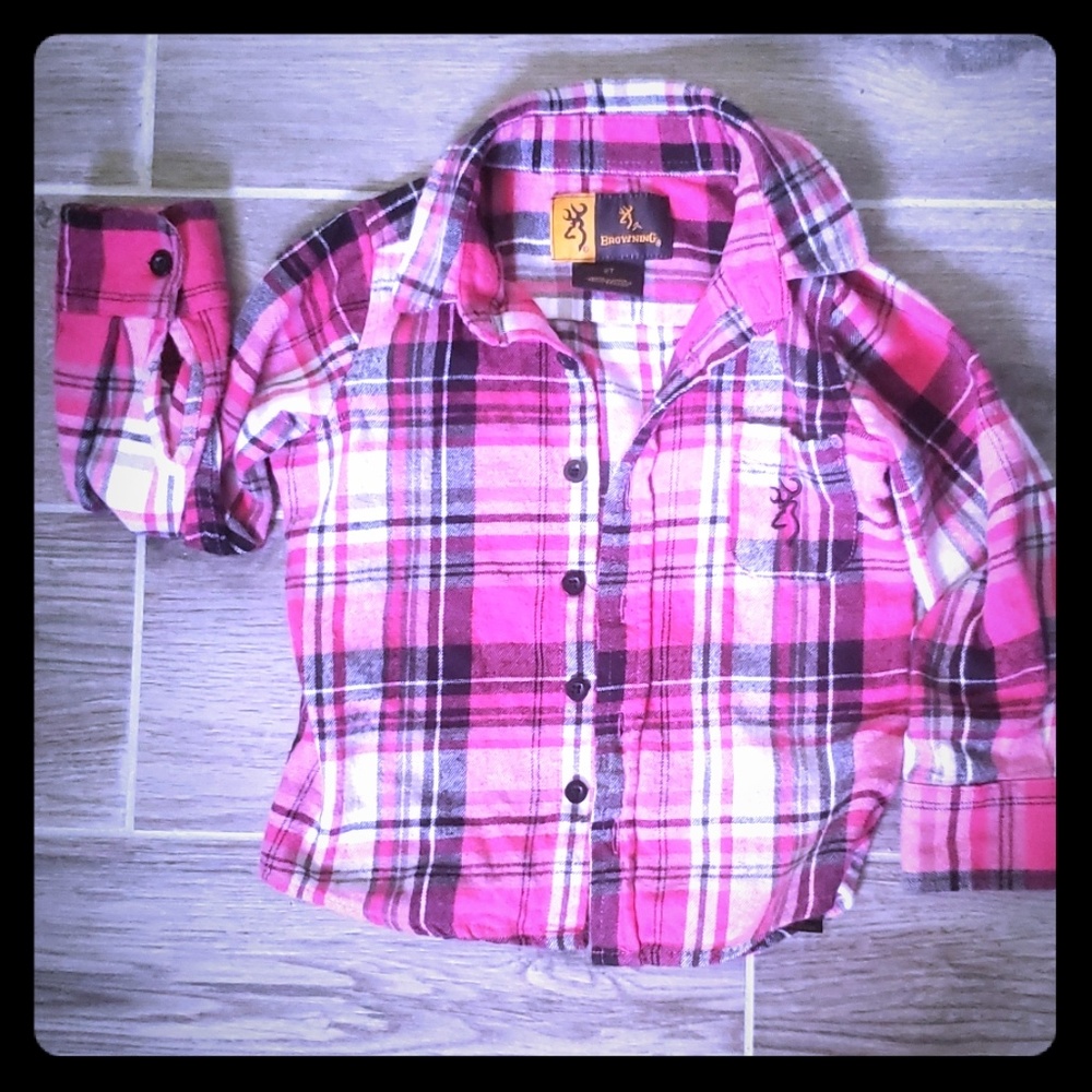 Browning Flannel Shirt Like New